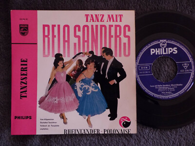 Bela Sanders - Tanz mit Bela Sanders  Rheinländer-Polonaise    German Philips 45