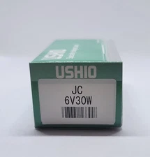 Ushio 1000867 JC6V-30W/G4 Capsule Lamp Bulb JC 6V30W