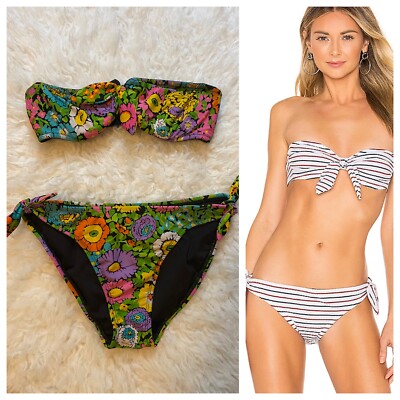 bow bandeau bikini