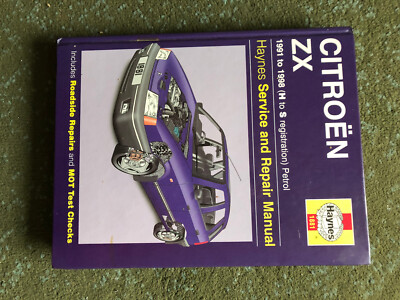 Citroen ZX Haynes Werkstatthandbuch , 1991 - 1998