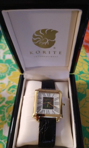Men's KORITE Ammolite Watch - New In Box * * REDUCED PRICE * *