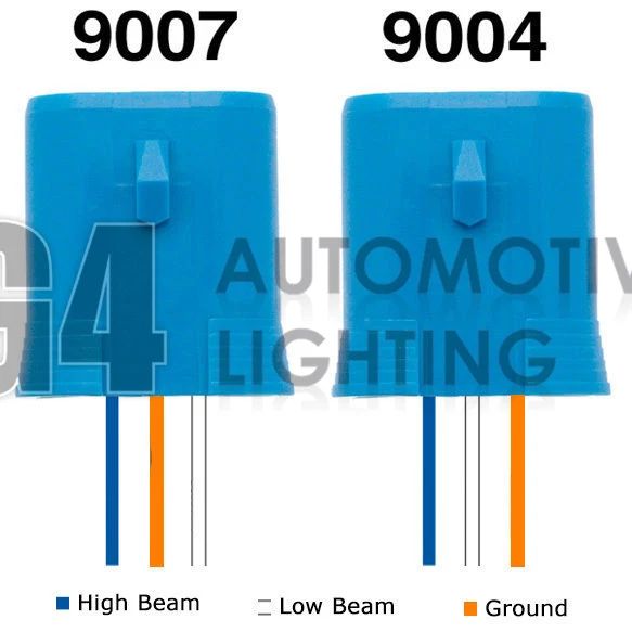 NUEVO 9007 9004 HID Arnés de Relé 12V 35W/55W Controlador de Cableado Bi-Xenón Hi/Lo H/L Foto 2 de 4