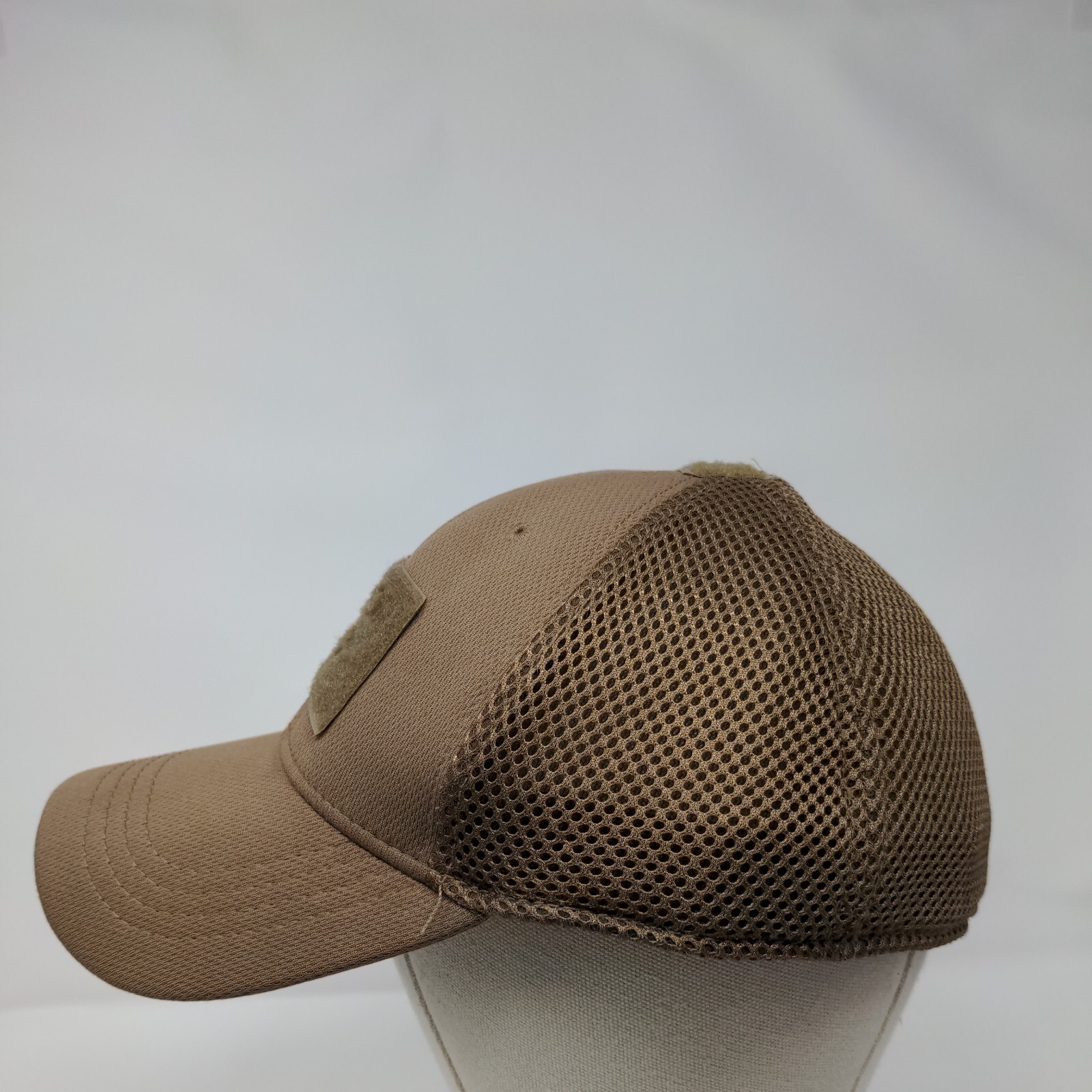 Condor Patch Fitted Mesh Back Hat Brown L/XL Vent… - image 3