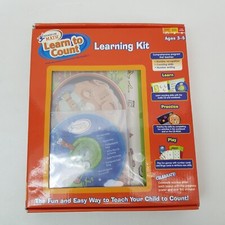 Hooked on Math Learn to Count Kit Age 3-5 System Home School CDs Games Books