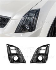 For 09-15 Cadillac Cts V Carbon Fiber Replacement Headlights Internal Lens Cover For 09-15 Cadillac Cts V Carbon Fiber Replacement Headlights Internal Lens Cover