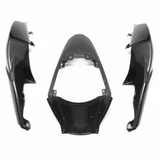 Carbon Fiber Rear Side Tail Seat Cowl Fairing Set For Suzuki GSXR 1000 2007 2008