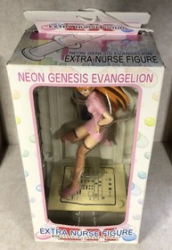 Neon Genesis Evangelion Asuka Langley Anime Figure Extra Nurse SEGA 2008 In Box