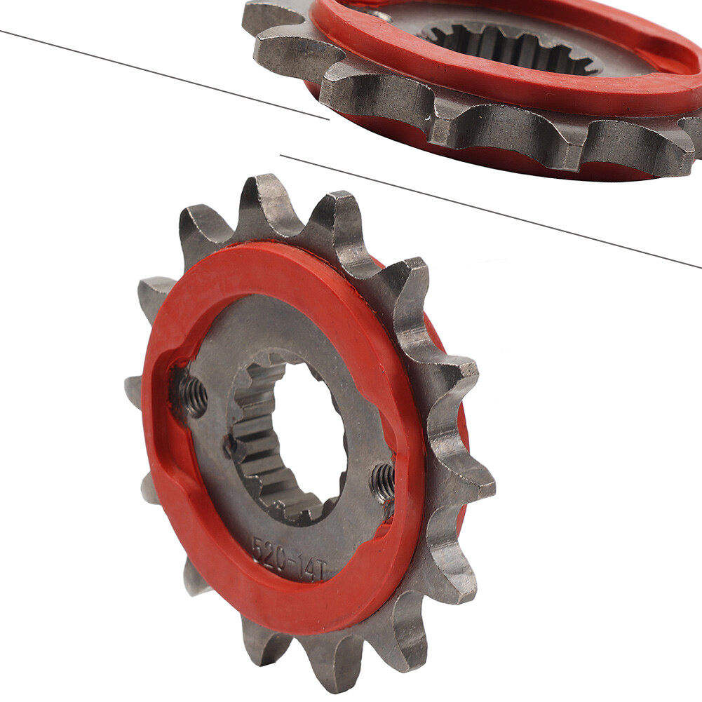 520 Chain Pitch 14T Front Drive Gear Sprocket Wheel For Kawasaki
