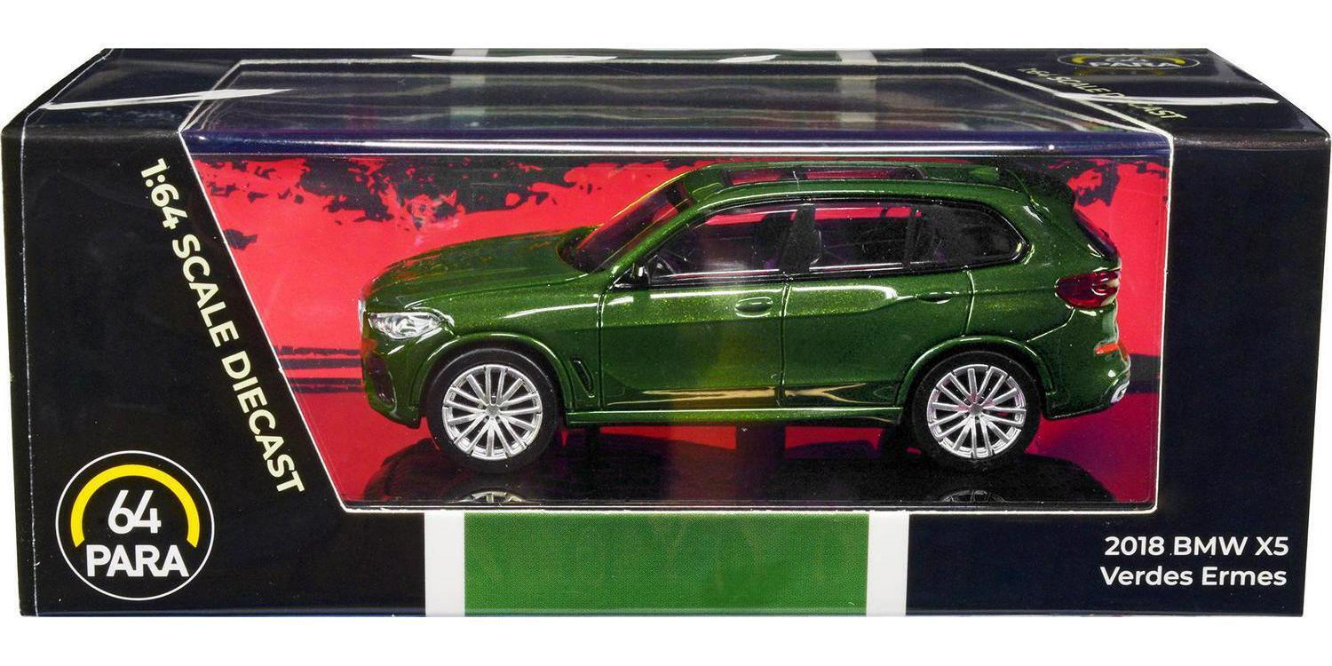 2018 BMW X5 Verde Ermes Green Metallic With Sunroof 1/64 Diecast Model Car By