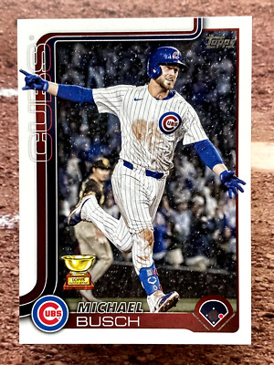 2025 Topps Series 1 Michael Busch #263 Chicago Cubs