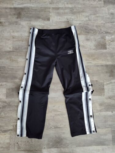 Vintage Starter Tear Away Track Pants 90s Size L Y2K Breakaway Warm Up *Read*