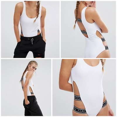 Hoxton Haus Cutout Bodysuit One Piece  SZ XS