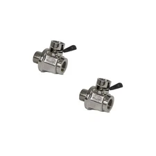 EZ-106(14mm-1.5) EZ Oil Drain Valve international (Pack of 2)