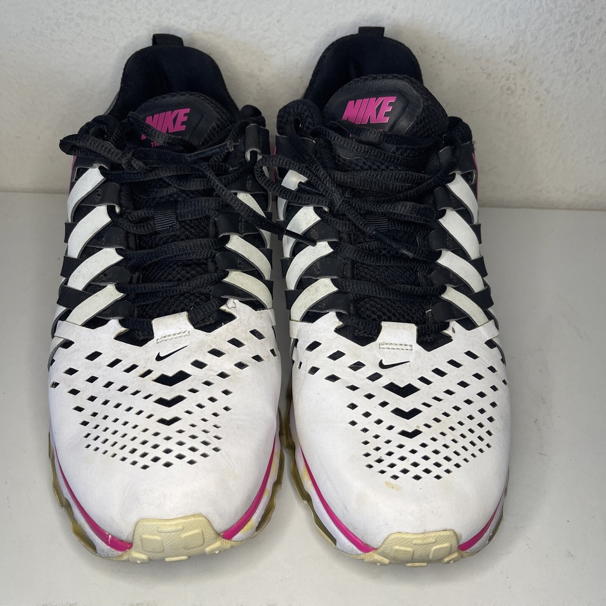 NIKE TR MAX 360 TRAINING RUNNING Sneakers pink WHITE black  display picture 2