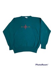 Vintage Meister Size XL Sweater Wool Blend Ski Appliqu�d Womens Hong Kong