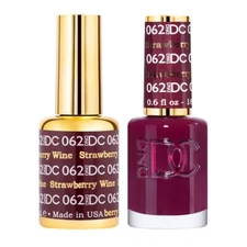 DND DC Match UV Gel + Nail Polish #062 Strawberry Wine