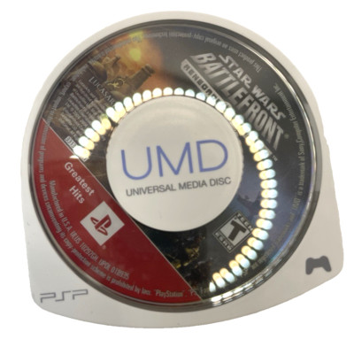 PSP Star Wars Battlefront Renegade Squadron UMD Disc Only Tested