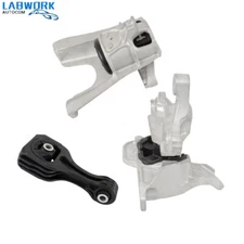 3pcs Engine Motor & Transmission Mount for 16-19 Honda Civic 2.0L 9957 9963 9958