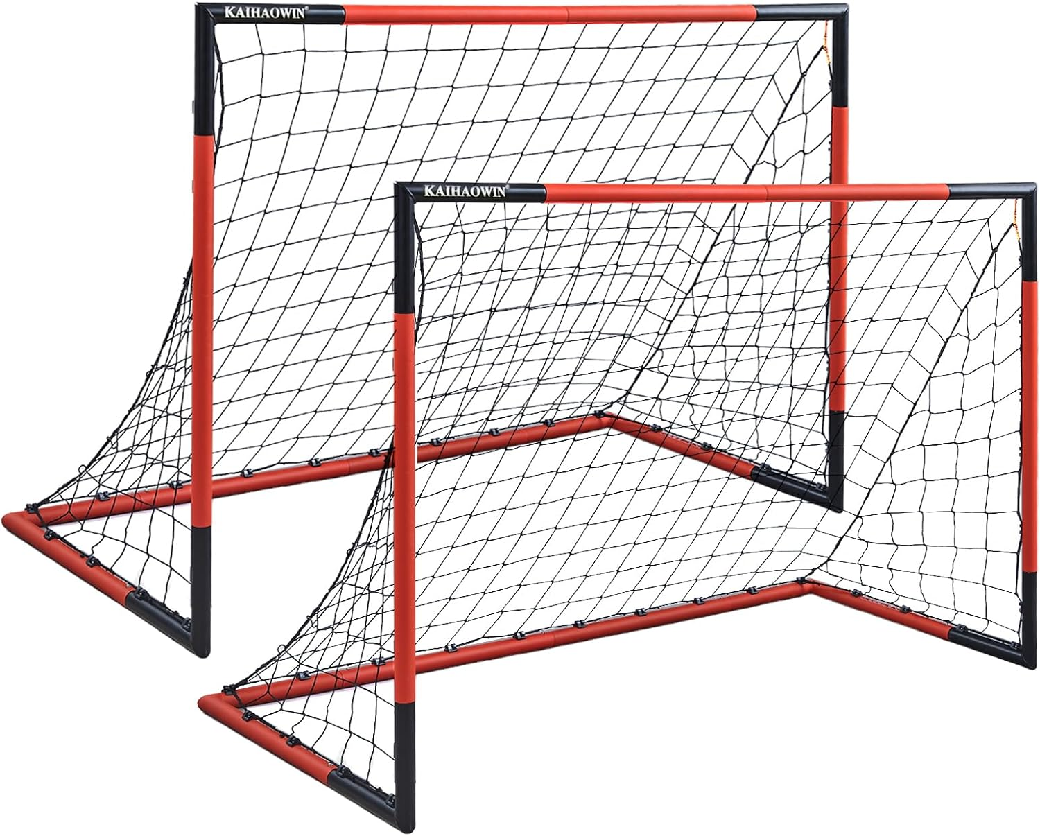Soccer Goal 3'X2.5'6'X4'8'X6'10'X6.6'Steel Frame Goal Post All