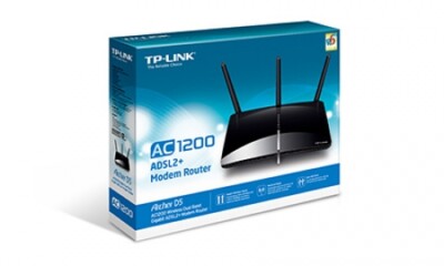 tp-link Archer D5 AC1200 Wireless Dual Band Gigabit ADSL2+ Modem Router Annex A 