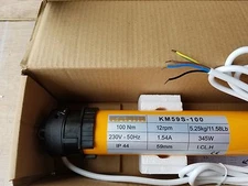 KM59S  Kamir Tubular Motor for Rollup Shutters Standard 100 NM, 230V 4 wires