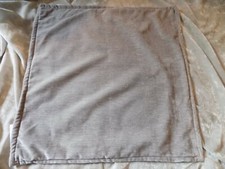 Decorative Gray Pillow Sham Cushion Cover Protect Polyester 20 x 20 Zipper NEW 