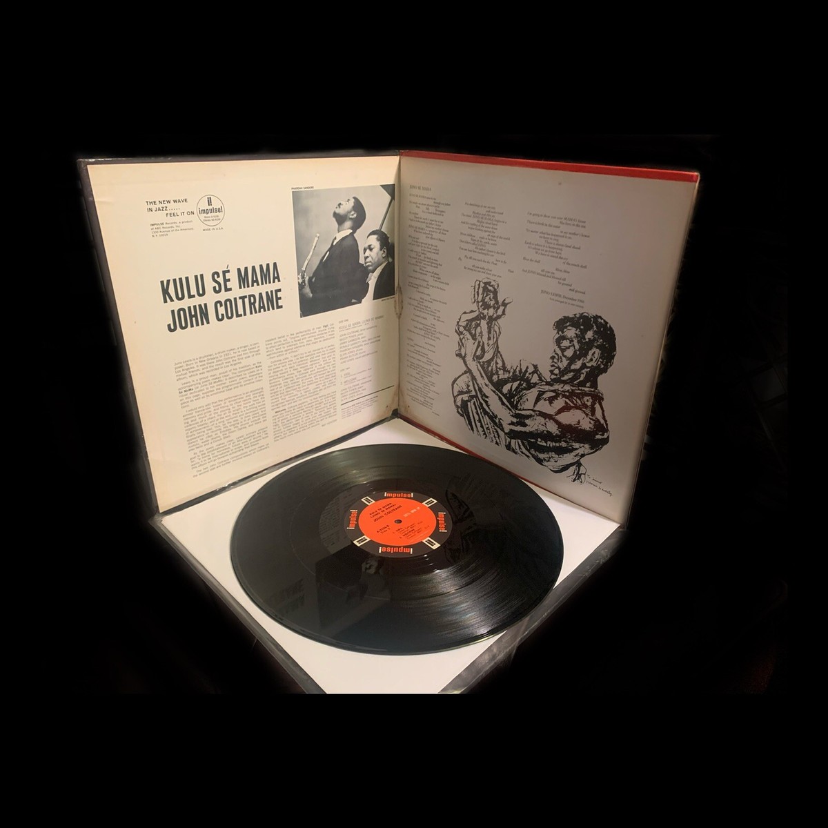 John Coltrane-Kulu Se Mama LP Impulse Mono 1st Pressing A