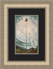 Emily Carr Scorned As Timber Custom Framed Print