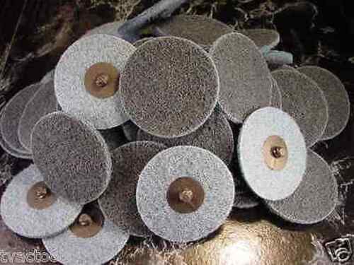 25p 3" FINE ROLL LOCK SANDING DISC roloc scotch pads Made in USA ! Heavy Duty - Picture 1 of 1