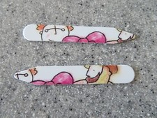 EINSTEIN BROS. BAGELS custom collar stays for dress shirts