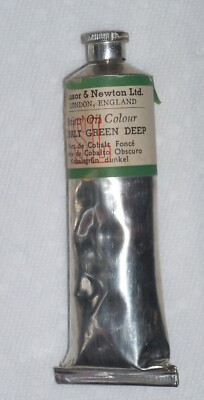 Winsor Newton Oil Paints Cobalt Green Deep 38.5ml Tube New Rare Vintage Stock