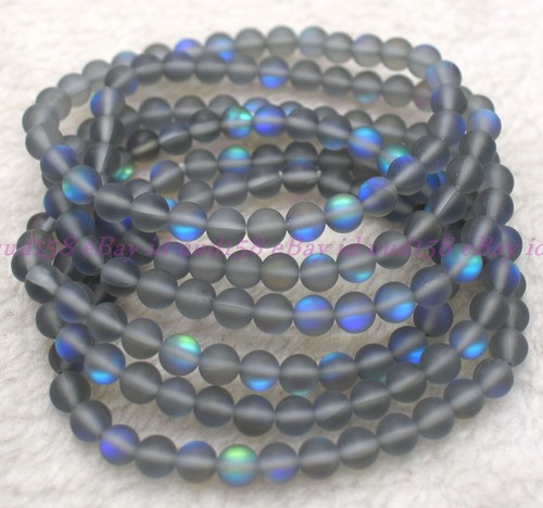 "Lotes al por mayor de 6 piezas pulsera elástica curativa cristal piedras preciosas naturales de 6 mm 7,5""" - Imagen 96 de 157