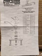 Phoenix White Kichen Faucet