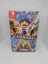 Carnival Games for Nintendo Switch Video Game - Complete Tested 