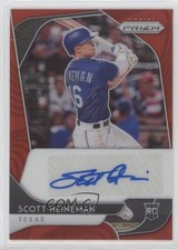 2020 Panini Prizm Rookie Auto Red Prizm 21/75 Scott Heineman #RA-SC Auto 0c2