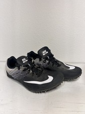 Nike Zoom Rival women Black/White Track  Field spikes cleats US 8.5