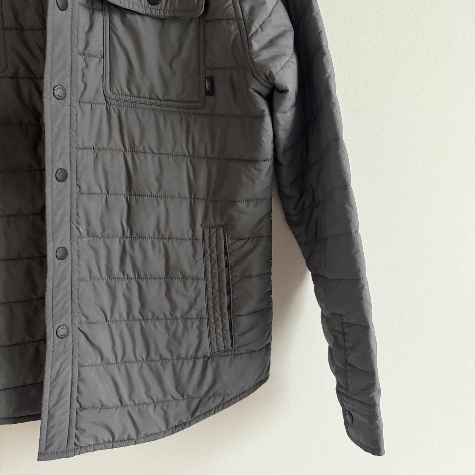 Faherty Atmosphere Packable Jacket - AshSize Medi… - image 8