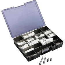 Drag Specialties DS-190533S Coarse-Thread Socket-Head Bolt Assortment Kit Com...