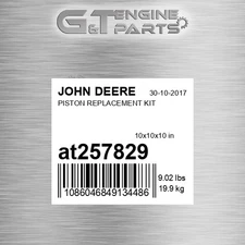 AT257829 PISTON REPLACEMENT KIT fits JOHN DEERE (Surplus Open Box)