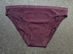 5 Pack Victoria's Secret sz S Stretch Cotton Logo Bikini Panties Bundle Set Lot