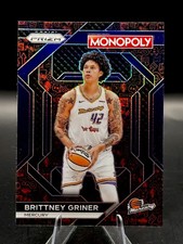 2024 PRIZM MONOPOLY #WNBA22 BRITTNEY GRINER RED ICONS PHOENIX MERCURY