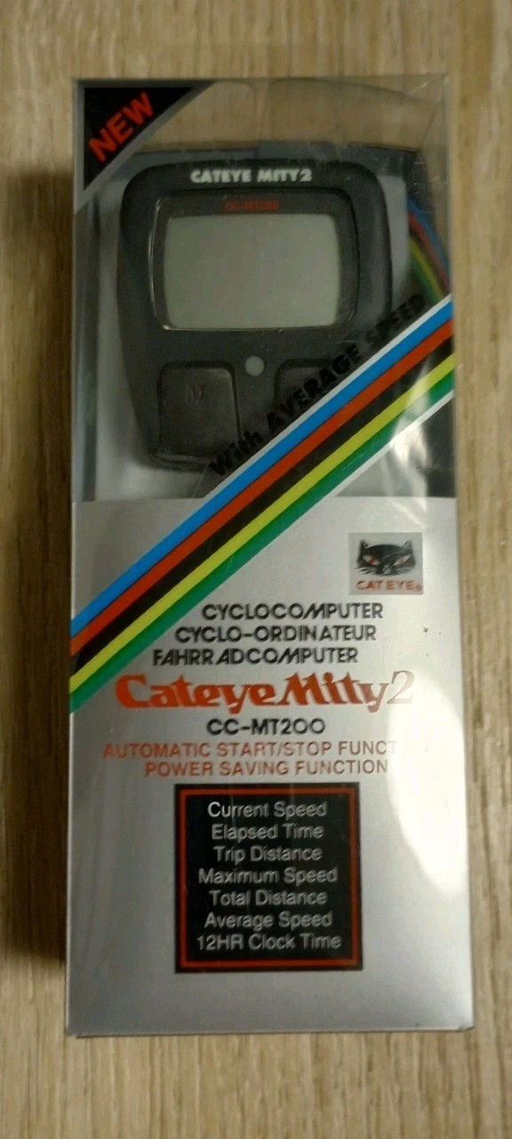 Cateye Mity 2 Black CC-MT200 CYCLOCOMPUTER