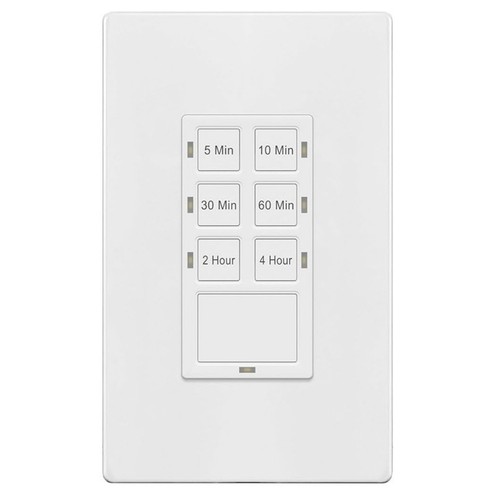 15 Amp 4-Hour In-Wall Push Button Countdown Timer Switch White | eBay
