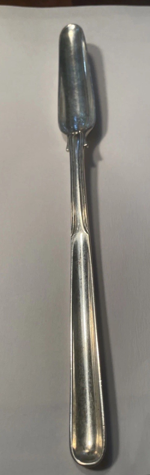 Sterling Silver Marrow Scoop London 1851 George Angell 9” Long 2.1 Oz