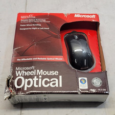 Microsoft Wheel Mouse Optical - NEW, OPEN BOX 