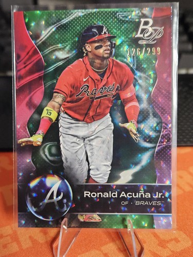 Ronald Acuna Jr. #47 2023 Bowman Platinum card