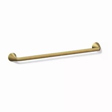 KOHLER R26686-2MB Cursiva 24-inch Towel Bar in Vibrant Brushed Moderne Brass
