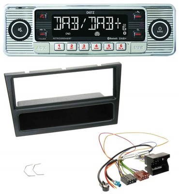 Dietz Bluetooth MP3 DAB USB Car Stereo for Opel Agila Combo Corsa C Omega B Vivar