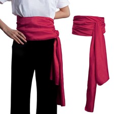 Satin Pirate Sash Medieval Renaissance Waist Belt for Halloween Costume