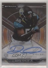 2015 Topps Strata Auto 39/800 Dante Fowler Jr #SA-DFJ Auto 2u3